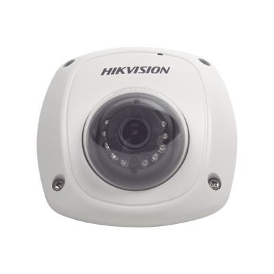 Cámara Móvil Mini Domo 2 Megapixel (1080P) / Lente 2.8 mm / Conexión Tipo Aviación / Micrófono Integrado / 10 - 20 mts IR / WDR 120 dB / IK07 / Interior