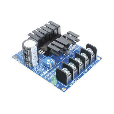 6 o 12 o 24 Vcc @ 1.2 A o 0.75 A / fuente tipo tarjeta / 1 salida / requiere transformador de entrada / capacidad de respaldo / Batería no incluida.