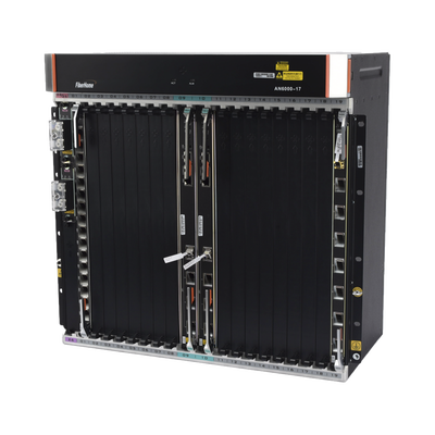 OLT Carrier Class Modular GPON, 16 Ranuras de Servicio, Incluye 1 Tarjeta de Servicio, crecimiento hasta 256 puertos GPON o 128 XGPON, Gestión por UNM2000, CLI, (Incluye Instalación de Software UNM2000)