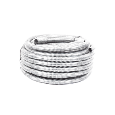 Tubo Flexible galvanizado de 1" (25 mm) Rollo con 30 mts