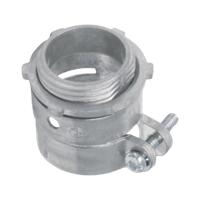 Conector recto para tubo flexible de 4" (102 mm).