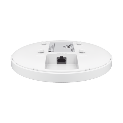 Punto de Acceso eKit Wi-Fi 6 Para techo o pared / Hasta 128 clientes / 2.9 Gbps /MU-MIMO 2x2 / 1 Puerto Gigabit / Smart Antenna 20% más de cobertura / Libre de licenciamiento