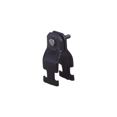 Abrazadera Unicanal con Recubrimiento de PVC de 1/2" (12.7 mm).