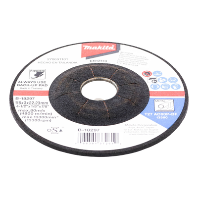 Disco de desbaste de 4 1/2"