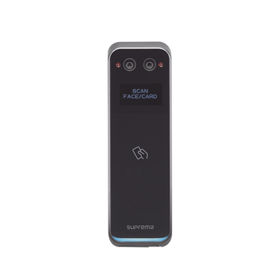 Lector Biométrico Facial (BEW3) / lector de tarjetas Prox EM, mifare, Tarjetas Virtuales por Bluetooth / con protección IP67, IK08