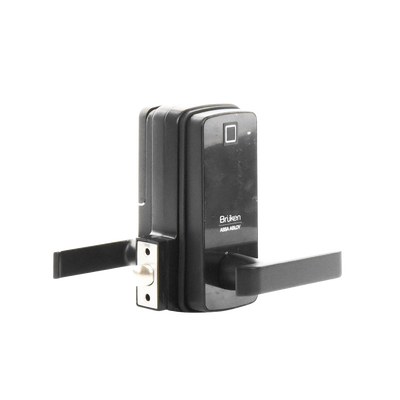 Cerrojo Electrónico con Manija y Lector de Huella/ Tarjeta para Puerta de Vidrio