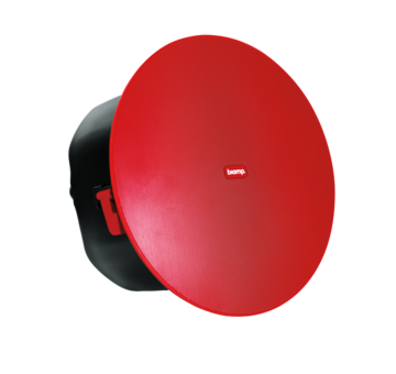 BIAMP C-IC6 Altavoces de techo de 6.5" y 2 vías,Certificado para salas de Microsoft Teams y Zoom Rooms,  impedancia nominal de 8 ohmios, Cobertura de 130 grados optimizada para techos bajos 60 W con una potencia máxima de 120 W Garantía de 5 años