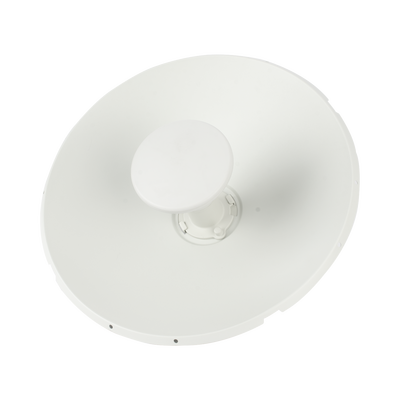 Antena direccional tipo plato de 25 dBi / Rango de frecuencia de 5.150 a 7.125 GHz / MIMO 2X2 / Para climas Hostiles IP67