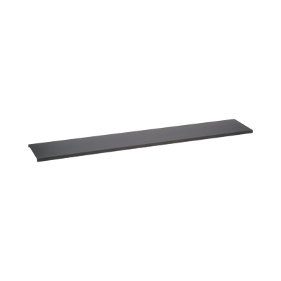 Tapa para Canaleta Ranurada, de 108 de Ancho, 1828.8 mm de Largo, Color Negro