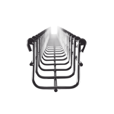 Charola Tipo Malla 54/50 mm, Acabado Electro Zinc, Hasta 43 Cables Cat6, Tramo de 3 Metros