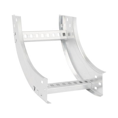 Curva Vertical Interior de Aluminio de 90° Perfil Z / Peralte 3 1/4" / Ancho 9" / Radio 8" / Incluye Tornillería (CHVI90EZ314R8X9AK)