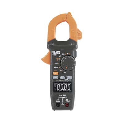 Amperímetro Digital de Gancho, Rango Automático de 400 A CA/CD. (MIDE CORRIENTE DIRECTA)