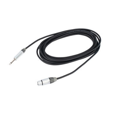 Cable de Audio | XLR 3 Polos Hembra a Plug 1/4 in mono | Conector Seetronic Serie M SCMF3 - MP2X | Longitud 3m