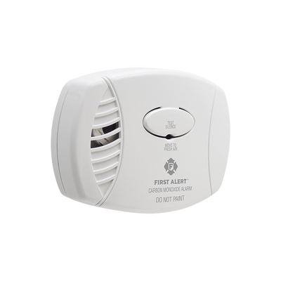 Alarma de monóxido de carbono (CO) enchufable con bateria de respaldo