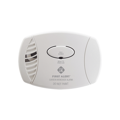 Alarma de monóxido de carbono (CO) enchufable con bateria de respaldo