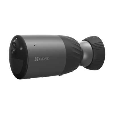 Cámara IP Inalámbrica Con Batería Recargable (Cero Cables) / Colores en Oscuridad / 2 Megapíxel / Sirena y Estrobo / Alertas de Audio Personalizable / Uso en Exterior / Grabación en la Nube / Almacenamiento Interno