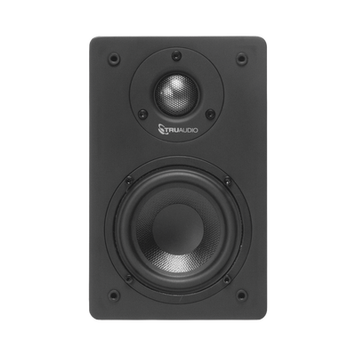 Altavoz de Estantería | Woofer de 4'' | Tweeter de 1 | Acabado negro mate | 40 watts | 8ohms