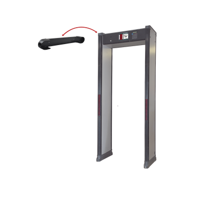 Cubierta superior para tapas laterales de arcos detectores de metales