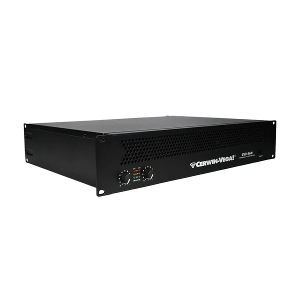 Cerwin-Vega CV2-46H Amplificador de Potencia Profesional – 2 Canales, 3820W Max, Montaje en Rack 2U