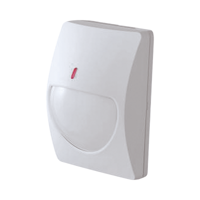 Sensor de Movimiento PIR / Uso en Interior/ Alta cobertura hasta 15 m / Compatible con cualquier panel de alarma / Alambrico