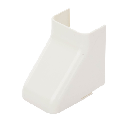 Conexión para techo falso/entrada, para uso con canaleta LD10, material ABS, Color Blanco Mate