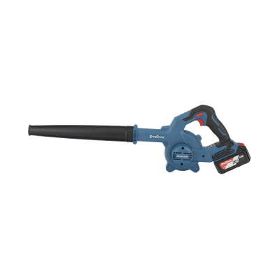 Sopladora Inalámbrica de 20V, Incluye batería de 4.0Ah, Cargador y bolsa Guarda Polvo