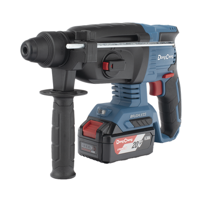 Martillo perforador inalámbrico SDS-PLUS, Incluye 2 Baterías 20V, 4.0 Ah, Cargador y Estuche