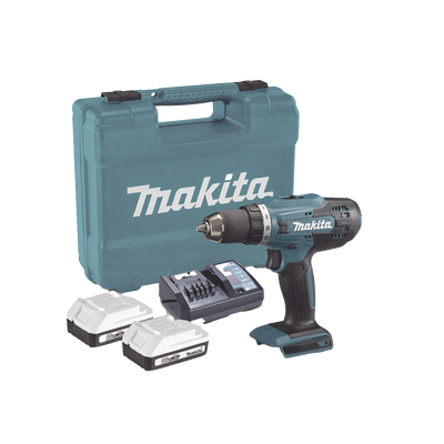 Taladro Inalámbrico SIN CARBONES, Broquero de 1/2", 1,700 RPM, 18V⎓, Torque: 40 N.m C/2 Bat. (1.5Ah) y Cargador.