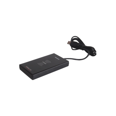 Lector Enrolador de Escritorio para tarjetas de Proximidad ROSSLARE (MIFARE 13.56 MHZ), Compatible con AXTRAXNG y AXTRAXPRO