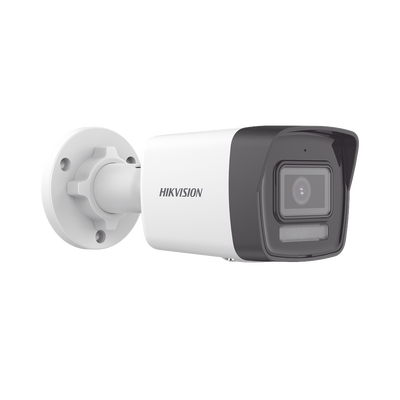 Bala IP 2 Megapixel / Lente 2.8 mm / Dual Light (30 mts IR + 30 mts Luz Blanca) / ACUSENSE Lite / Exterior IP67 / H.265+ / PoE