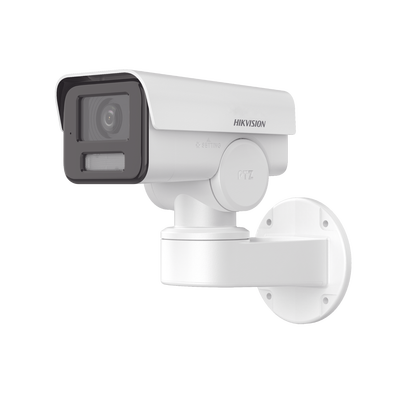 Bala IP PTZ 4 Megapixel / Lente Mot. 2.8 a 12 mm / Luz IR 50 mts / WDR 120 dB / PoE / IP66 / Microfono Integrado / Micro SD / Ultra Baja Iluminación