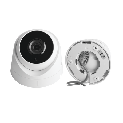 Turret TURBOHD 3 Megapixel / Gran Angular 84º / Lente 2.8 mm / Exterior IP66 / 40 mts IR inteligente