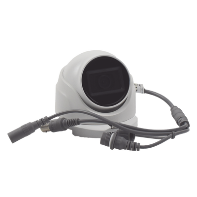 Turret TURBOHD 5 Megapixel / Lente 2.8 mm / Audio por Coaxitron / 30 mts IR EXIR / Exterior IP67 / 4 Tecnologías / dWDR