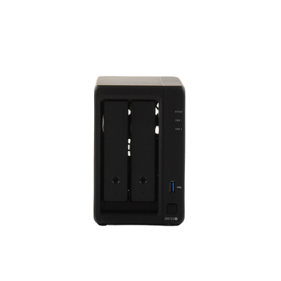 Servidor NAS de 2 Bahías (Expandible a 7 Bahías) / Hasta 126 TB / Servicio Nube Gratis (P2P) / Administración Remota y Respaldo Programado