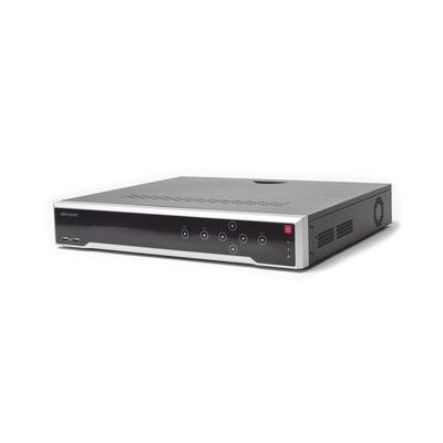 NVR 8 Megapixel (4K) / 16 canales IP /16 Puertos PoE+ / Soporta Cámaras con AcuSense / 4 Bahías de Disco Duro / Switch PoE 300 mts / HDMI en 4K