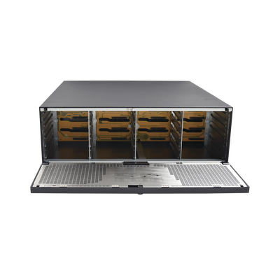 NVR 12 Megapixel (4K) / 32 Canales IP / Soporta Cámaras AcuSense / 16 Bahías de Disco Duro / 2 Tarjetas de Red / Soporta RAID con Hot Swap / HDMI en 4K / Soporta POS
