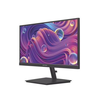 Monitor LED Full HD (1920 X 1080) de 21.5" / Ideal para CCTV, Oficina y Hogar / Entrada HDMI-VGA / Montaje VESA (75 X 75) / Uso 24/7 / Backlight E-LED / 100 Hz / Ultra Delgado / Bocinas Integradas