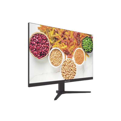 Monitor LED Full HD (1080p) de 27" / Ideal para CCTV, Oficina y Hogar / Entrada HDMI-VGA / Montaje VESA ( 100 X 100) / Uso 12/7 / Backlight E-LED / Ultra Delgado