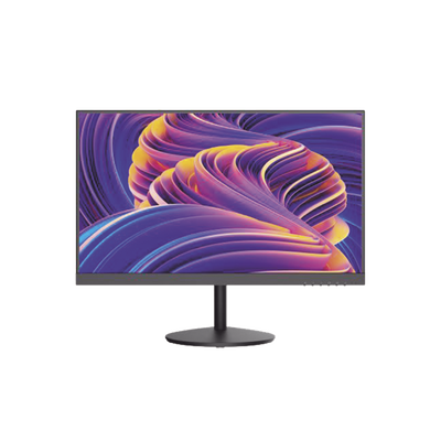 Monitor LED FullHD (1080p) de 24" / Ideal para CCTV, Oficina y Hogar / Entrada HDMI-VGA-BNC / Montaje VESA ( 75 X 75) / Uso 24/7 / Backlight E-LED / Ultra Delgado