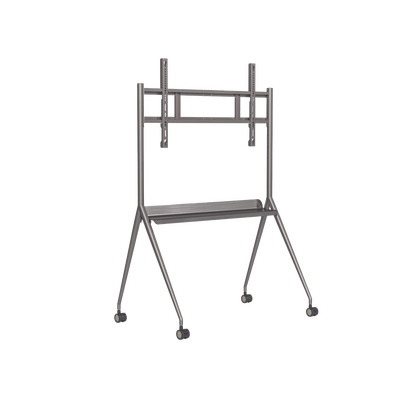 Montaje de Piso Móvil para Pantallas de 55" hasta 75" / Compatible con VESA / Incluye Soporte para la Pantalla