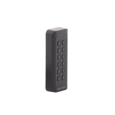 Lector de Tarjetas PROX EM y Contraseñas / Exterior IP65 / Wiegand / Compatible con Cualquier Panel / PERFIL DELGADO y ESTETICO / Indicador LED