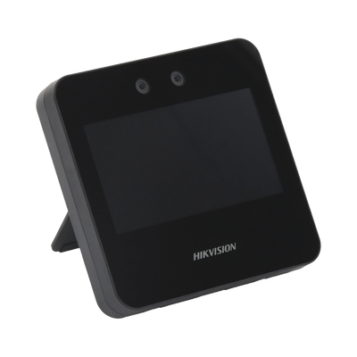 Terminal Min Moe WiFi / Touch de Reconocimiento Facial Ultra Rápido para ASISTENCIA y Control de ACCESO / 1500 Rostros y 3,000 tarjetas / Lee códigos QR / Videoportero / Detección de Cubrebocas / SIP Estandar / HIK-IA