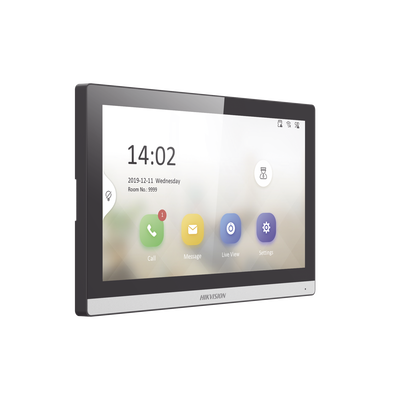 Monitor IP WiFi Touch Screen 7" Bisel DELGADO para Videoportero IP / Vídeo en Vivo / PoE Estándar / Apertura Remota / Llamada Entre Monitores / Audio bidireccional / Borde slim