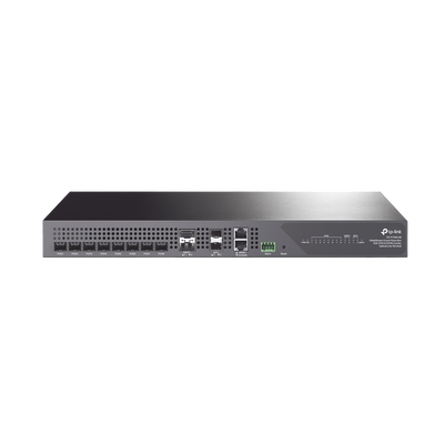 Deltra Stream - OLT de 8 Puertos XGSPON & GPON Combo / Conexión Hasta 2,048 ONUs / 2 Puerto 40G QSFP+ Uplink / 2 Puertos SFP+ 10G Uplink / Fuentes Redundantes AC-AC (incluidas) / Administración desde la Nube Sin Costo (DPMS)