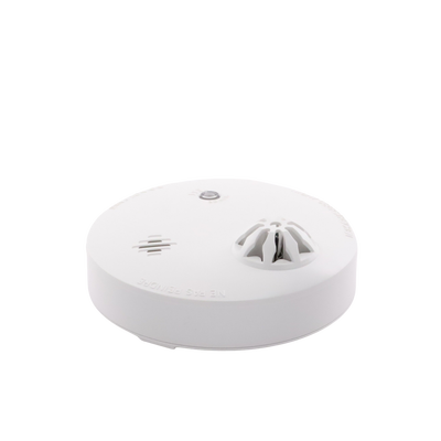 (AX PRO) Detector de Temperatura Inalámbrico para Panel de Alarma HIKVISION / Interior / Soporta Funcionalidad Autónoma / Alerta cuando Excede los 57°C / No compatible con el panel DS-PHA64-LP
