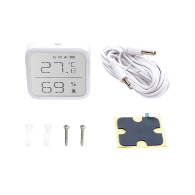 (AX PRO) Detector de Temperatura y Detector de Humedad Inalámbrico / 2.7" de Tamaño / Uso en Interior / Rango de Detección desde -35°C hasta 99°C