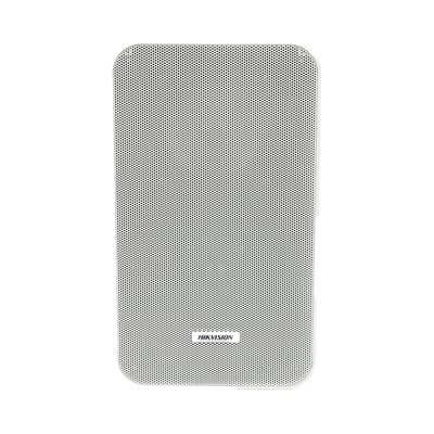 Altavoz Tipo Columna | 20 Watts | 100 V | Rejilla de Metal | Color Blanco | Montaje en L | Exterior | IP66