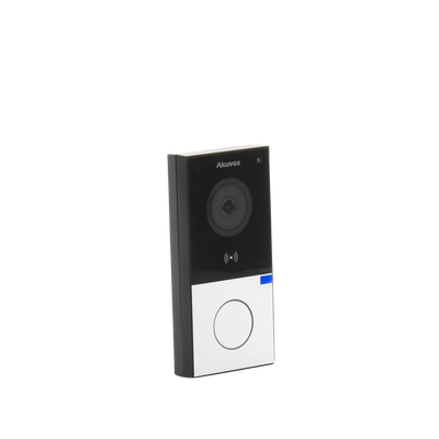 DOORBELL / WIFI / 100% en la Nube / POE / Bluetooth / NFC / Lector de Tarjetas MIFARE / Notificación en APP / Llamada Telefónica / SIP / ONVIF / IP65 / Cámara 2 MP / Botón con Iluminación / Control de 1 Puerta