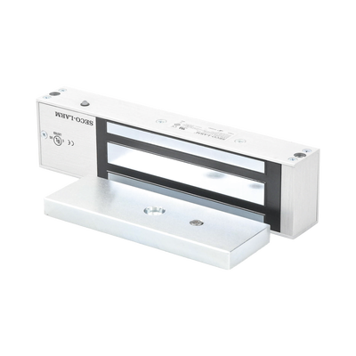 Chapa Magnética de 1200 Lbs / Sensor de Adherencia / Uso en Interior/ LED Indicador / Alimentación 12/24 Vcd Seleccionable / Sin Magnetismo Residual / UL