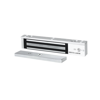 Chapa Magnética 600 lbs con LED / Sensor de Estado de Unión / Sin Magnetismo Residual / Uso Interior.